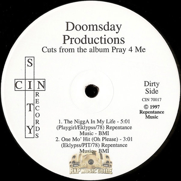 Doomsday Productions - Pray 4 Me EP: Record | Rap Music Guide